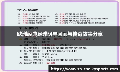 欧洲经典足球明星回顾与传奇故事分享